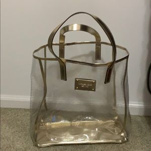 Michael Kors clear bag/purse